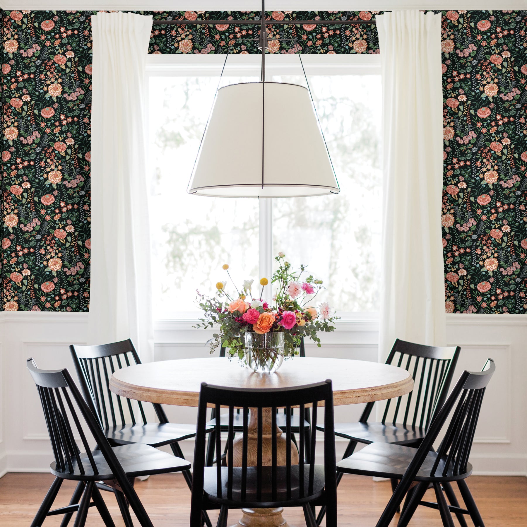 RMK12613PLW Peel and Stick Wallpaper in a room setting