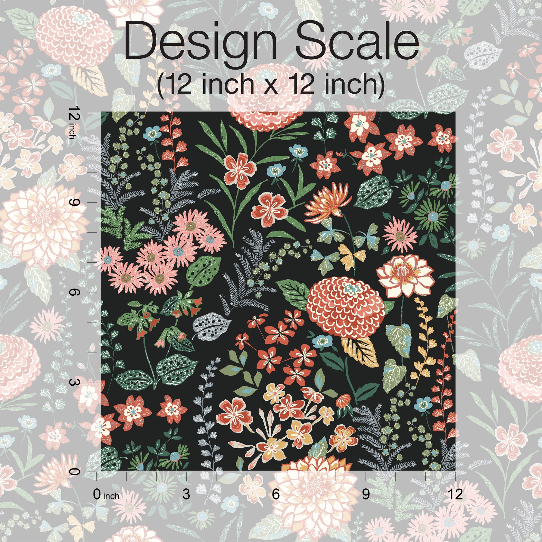 RMK12613PLW Peel and Stick Wallpaper pattern close-up
