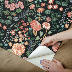 RMK12613PLW Peel and Stick Wallpaper - how to peel