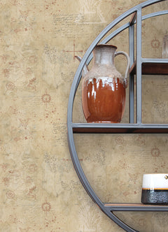 RMK12617RL Peel and Stick Wallpaper in a room setting