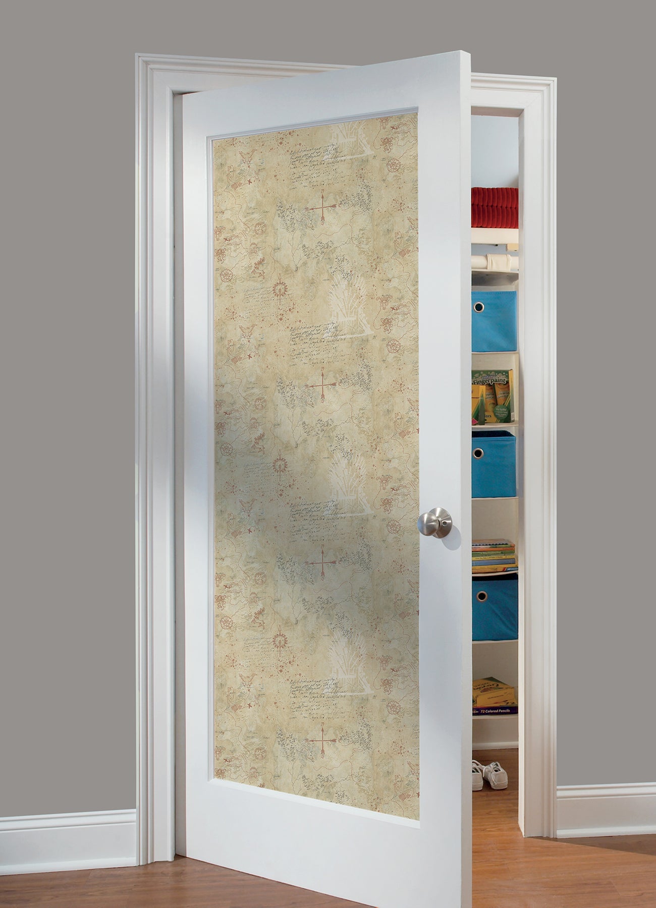 RMK12617RL Peel and Stick Wallpaper in a room setting