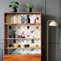 RMK12618RL Peel and Stick Wallpaper in a room setting
