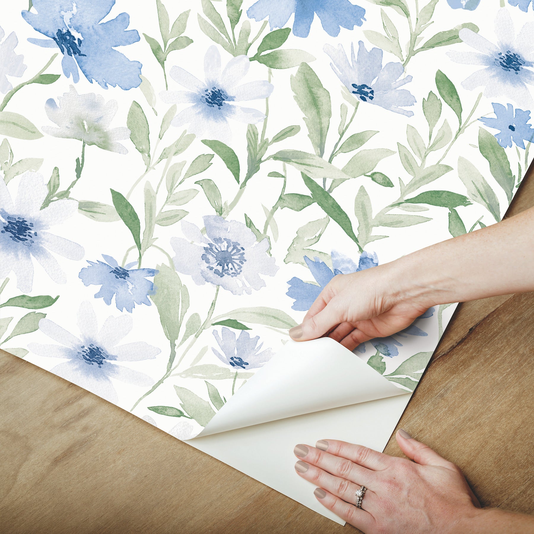 Clara Jean Peel and Stick Wallpaper - how to peel