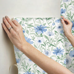 Clara Jean Peel and Stick Wallpaper - how to stick
