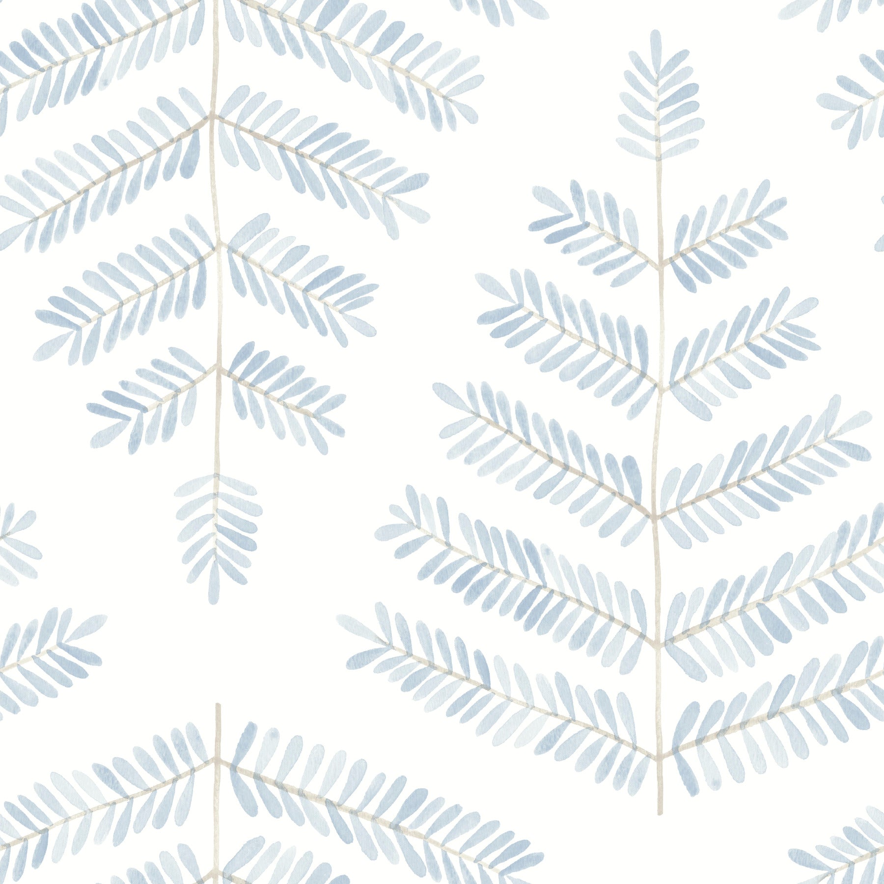 Cat Coquillette Leaflets Peel and Stick Wallpaper by WallPops