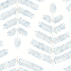 Cat Coquillette Leaflets Peel and Stick Wallpaper by WallPops