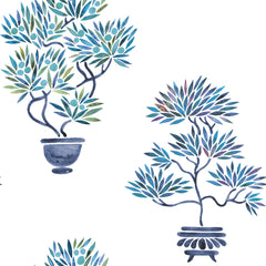Cat Coquillette Bonsai P&S Wallpaper by WallPoP&S