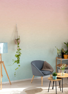 Aura Ombre P&S Wall Murals in a room setting