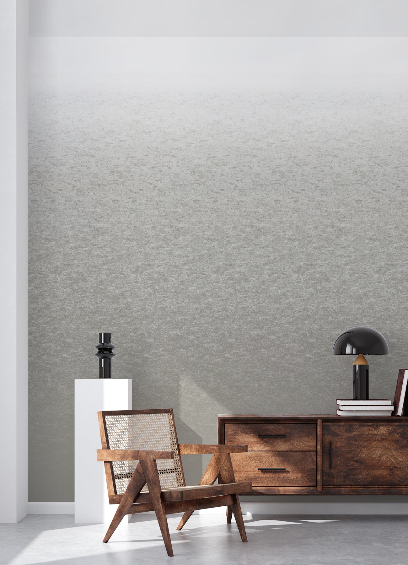 Aura Ombre P&S Wall Murals in a room setting