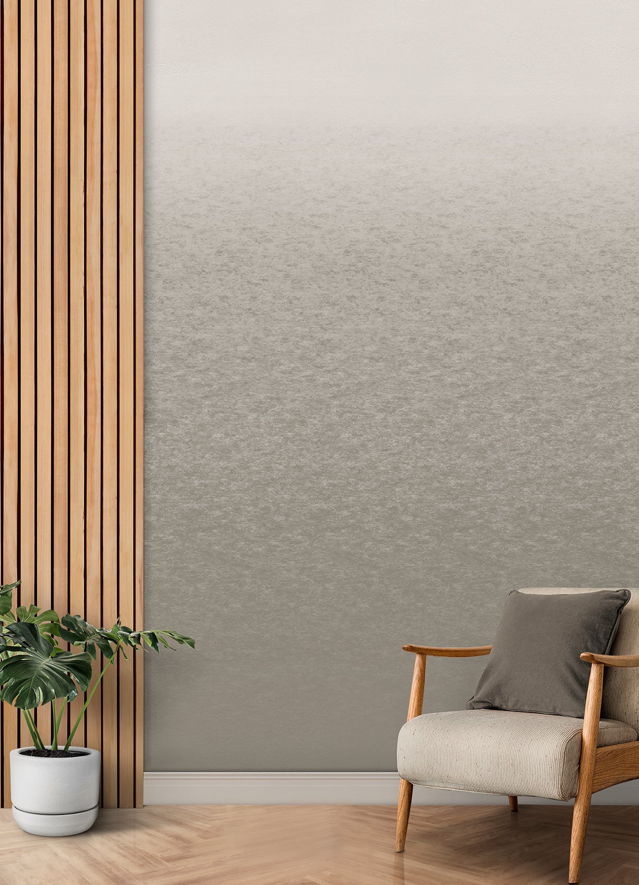 Aura Ombre P&S Wall Murals in a room setting