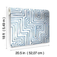 Warren Peel and Stick Wallpaper - dimensions