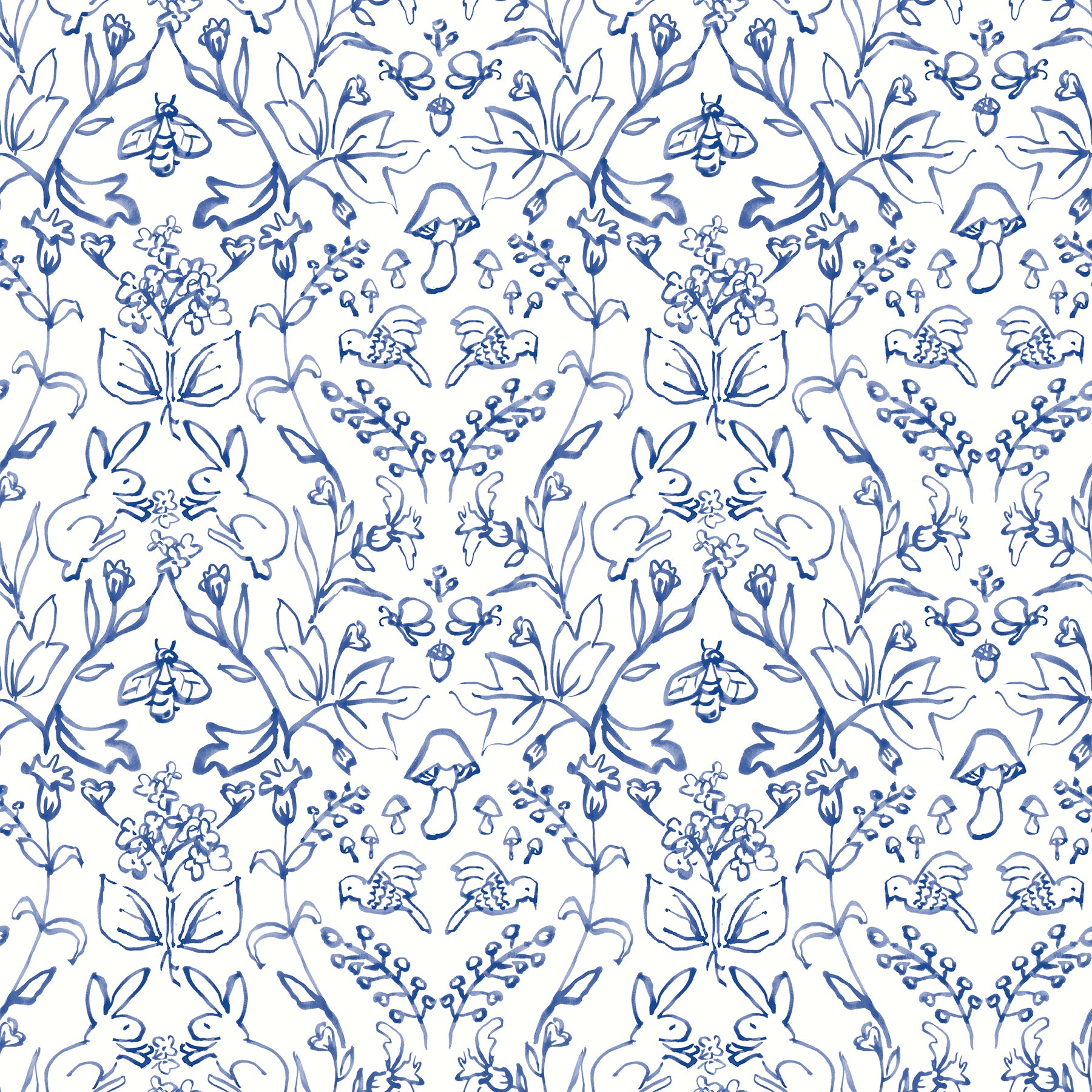 Meadow Blue Peel & Stick Wallpaper by WallPops