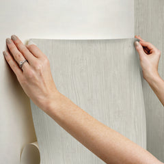 Cherry Wood Peel & Stick Wallpaper - how to stick
