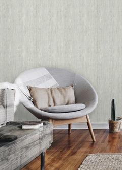 Dimensional Natural Wood Peel & Stick Wallpaper in a room setting