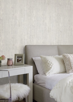 Dimensional Natural Wood Peel & Stick Wallpaper in a room setting