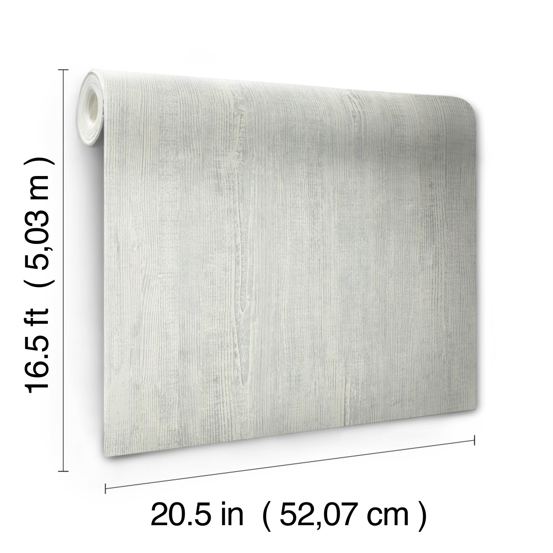 Dimensional Natural Wood Peel & Stick Wallpaper - dimensions