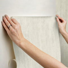 Dimensional Natural Wood Peel & Stick Wallpaper - how to stick