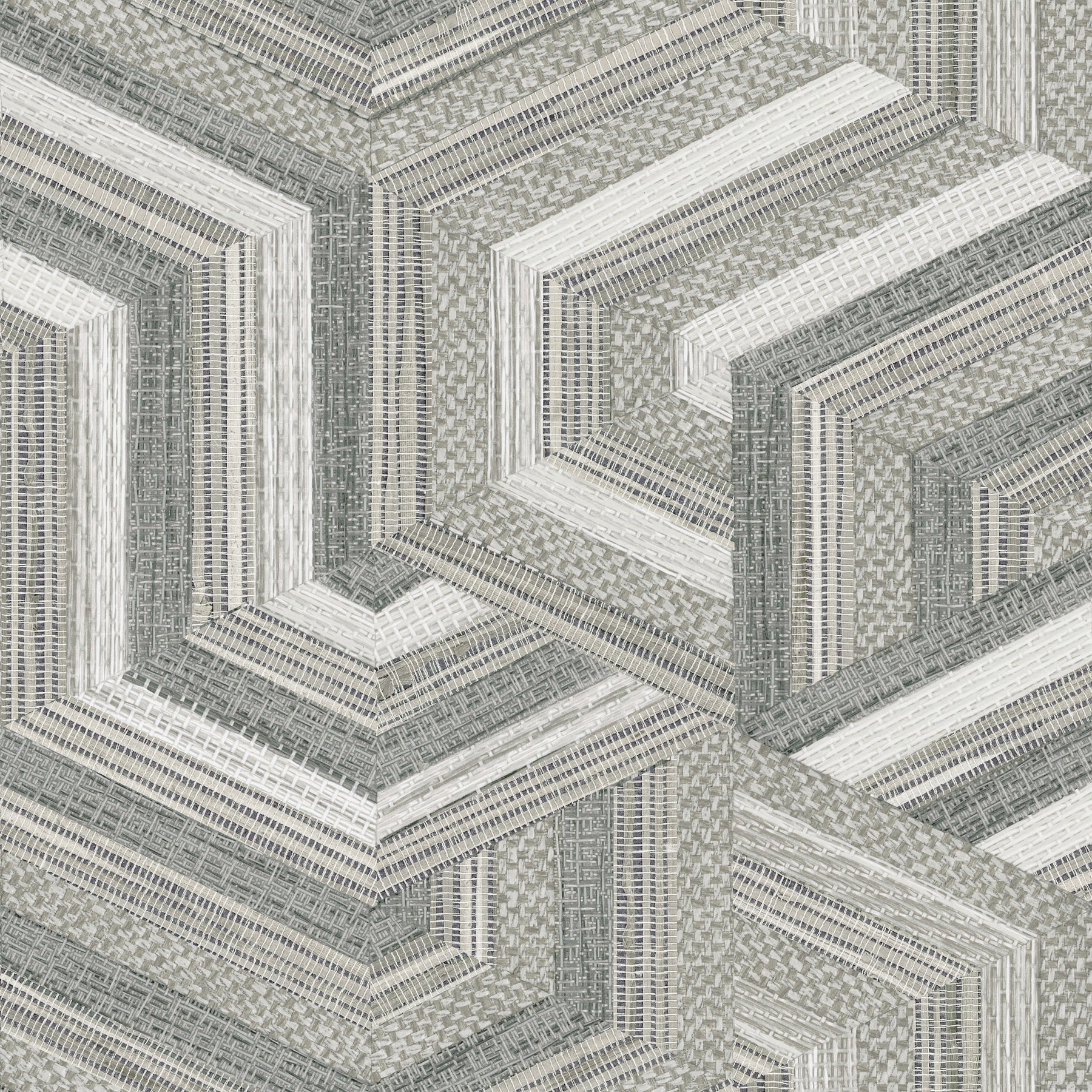 Geo Puzzle Peel and Stick Wallpaper by WallPops