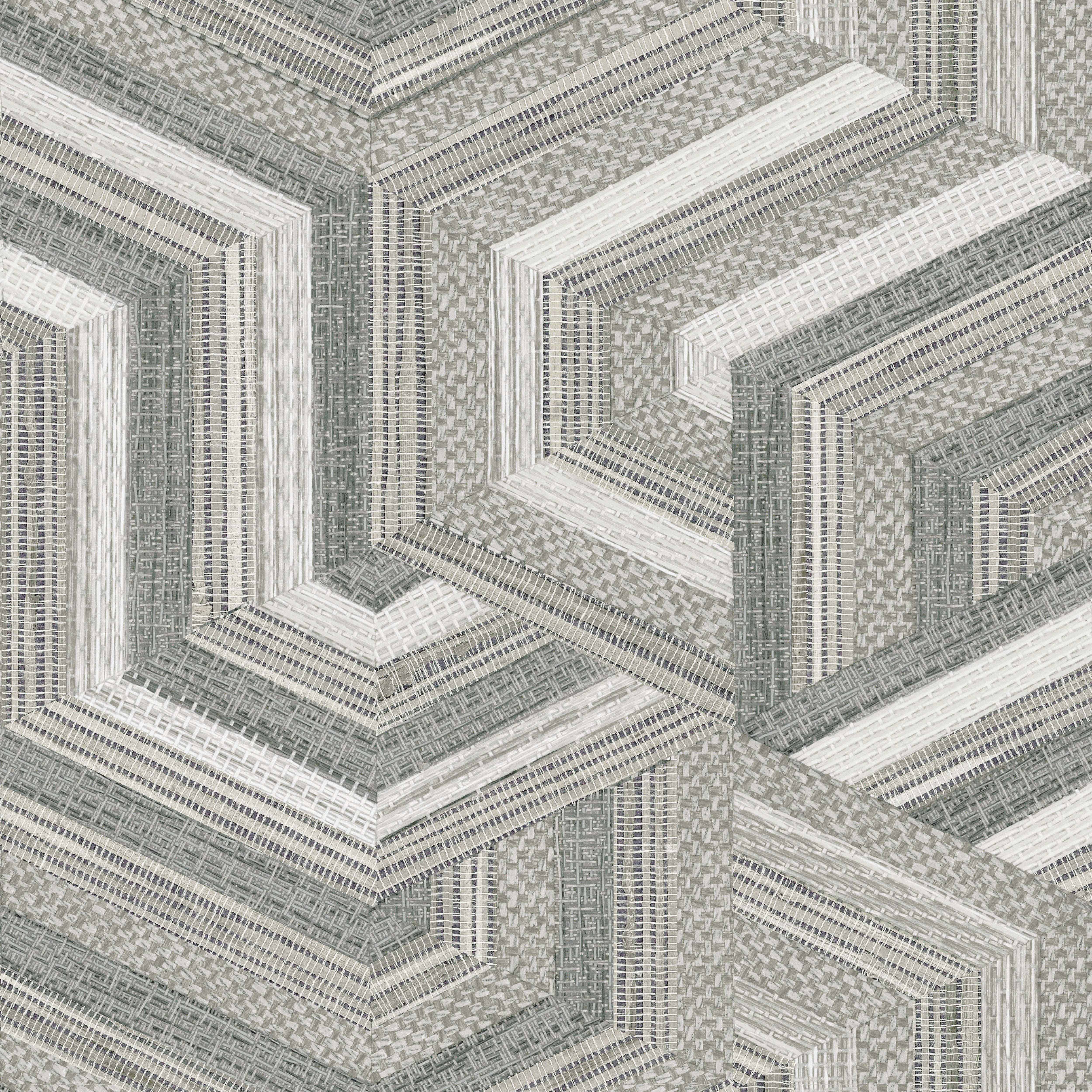 Geo Puzzle Peel and Stick Wallpaper by WallPops