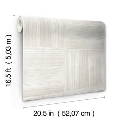 Dimensional Square Plaster Peel and Stick Wallpaper - dimensions