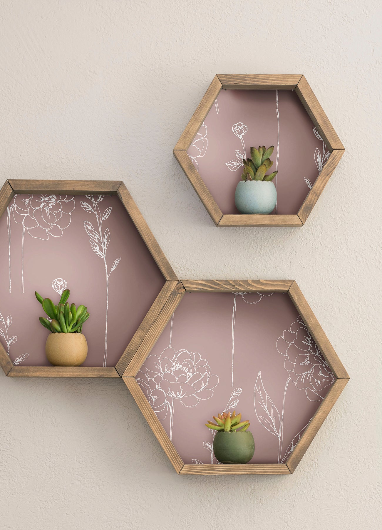 Maisey Peel & Stick Wallpaper in a room setting