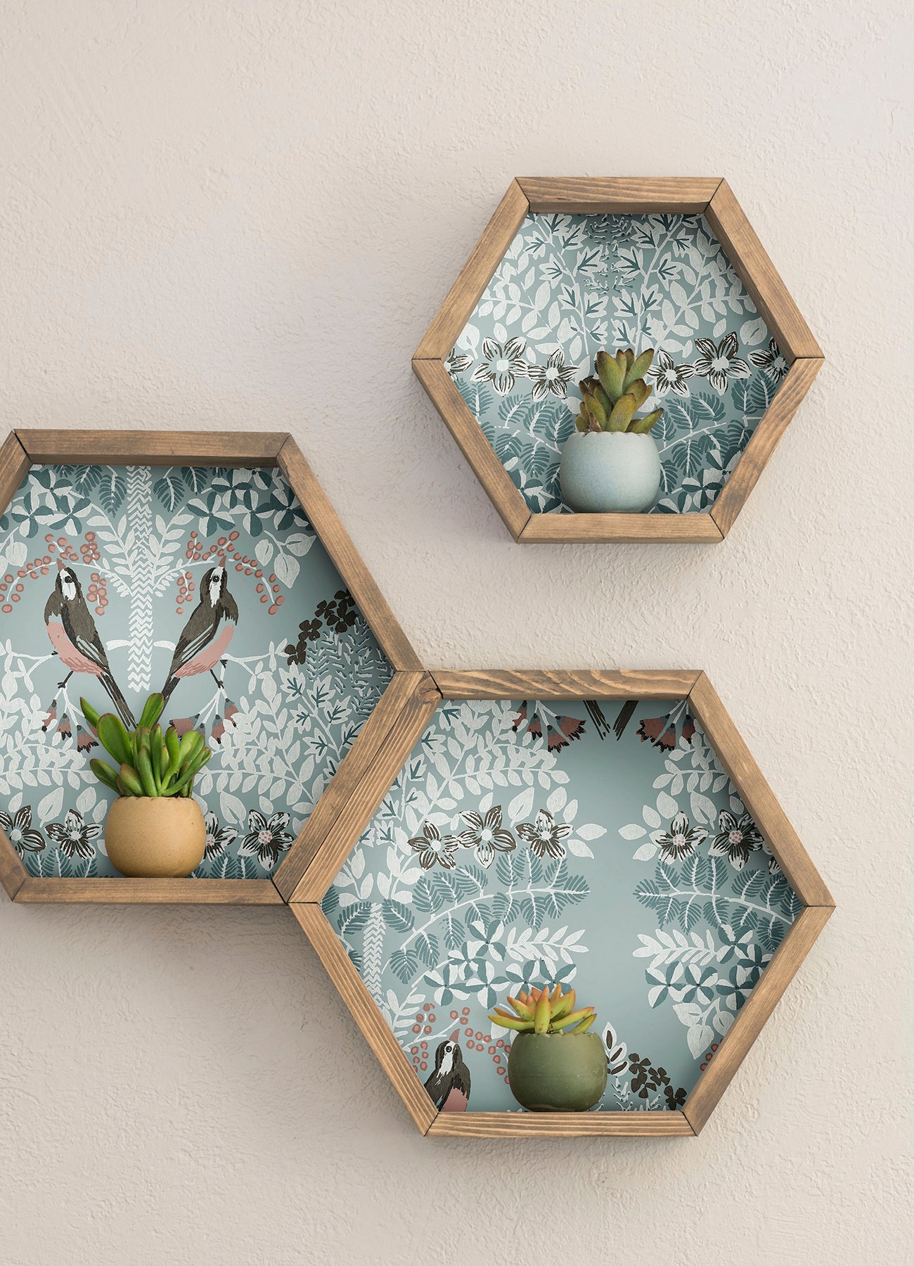 Otis Peel & Stick Wallpaper in a room setting
