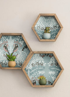 Otis Peel & Stick Wallpaper in a room setting