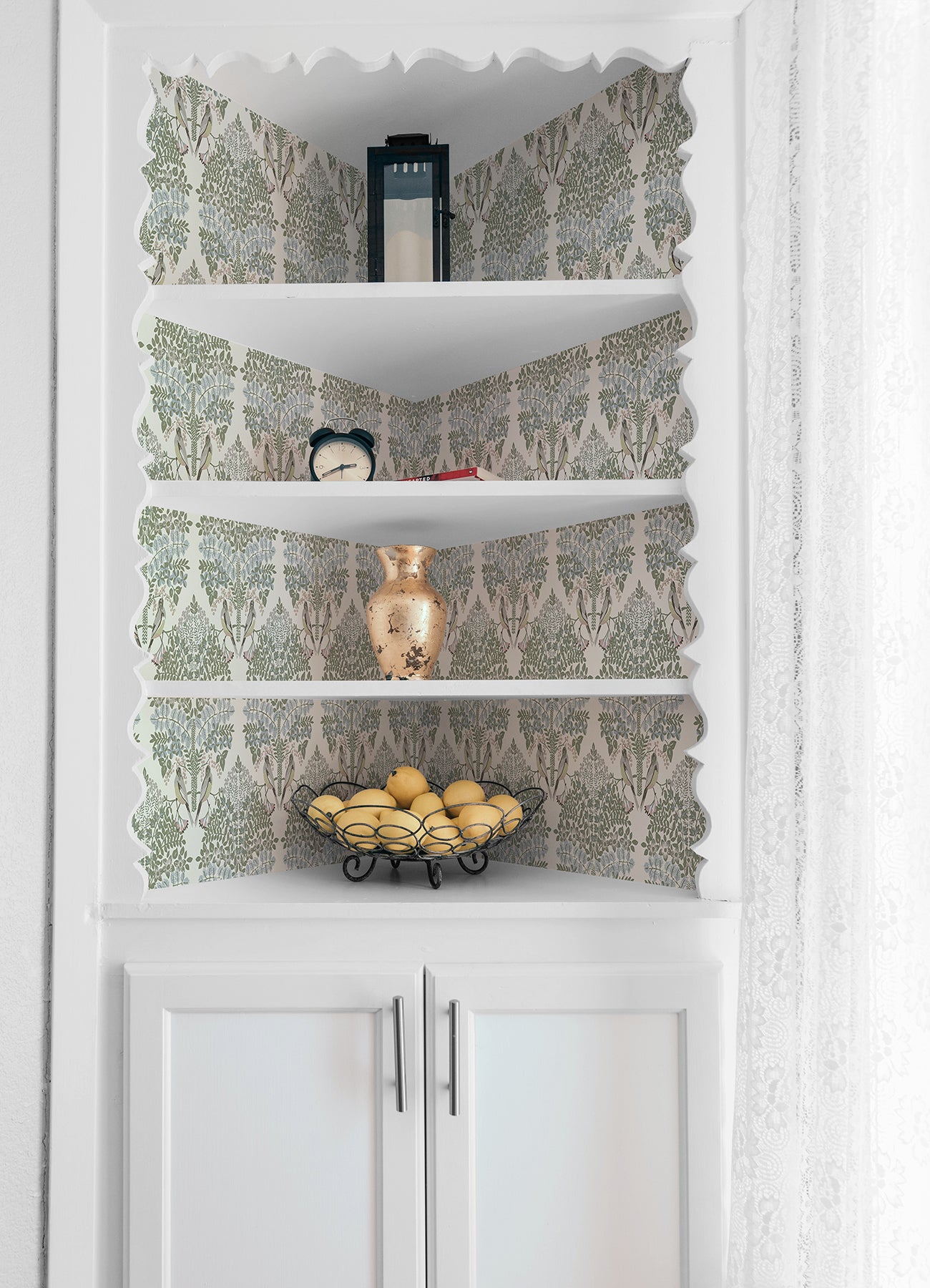 Otis Peel & Stick Wallpaper in a room setting