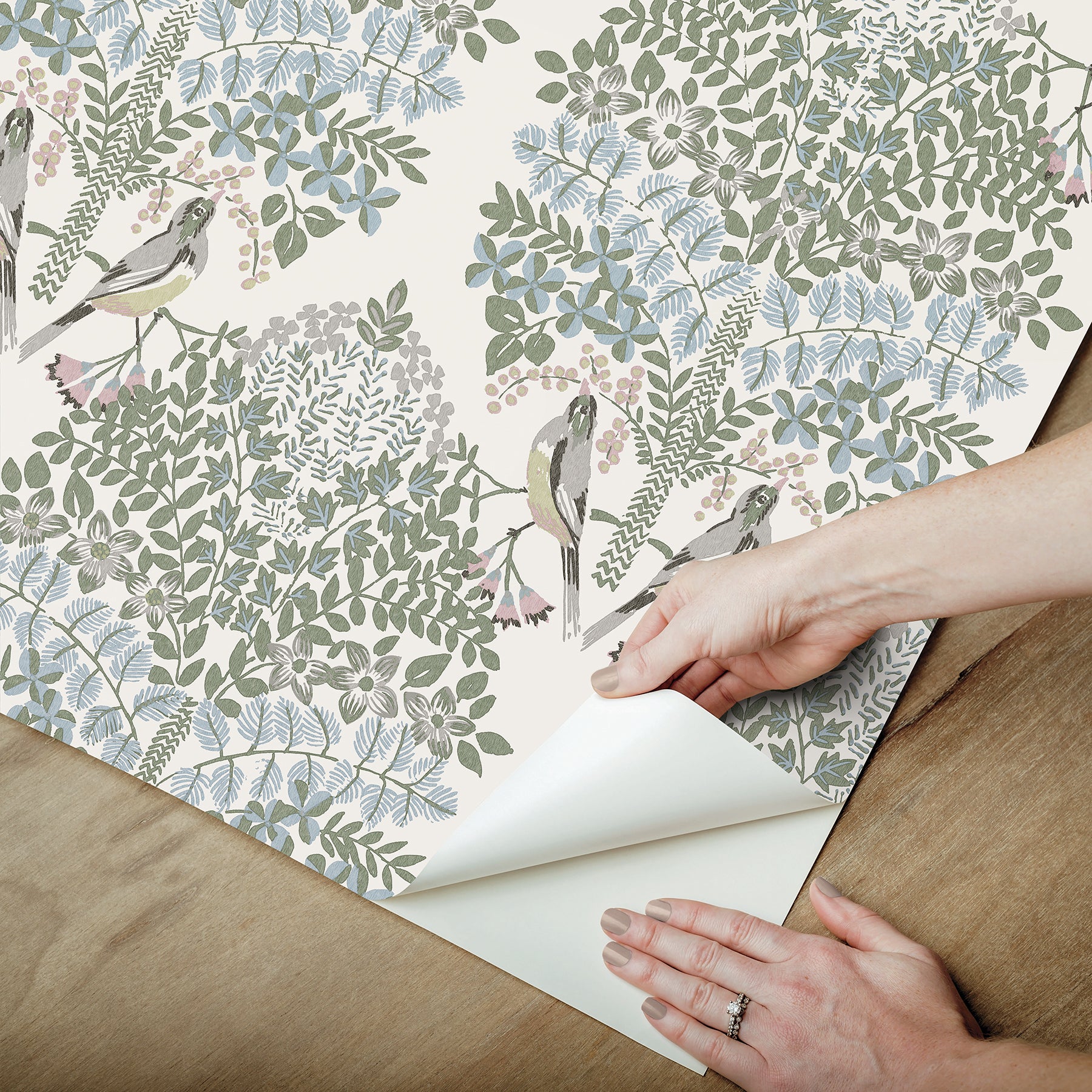 Otis Peel & Stick Wallpaper - how to peel