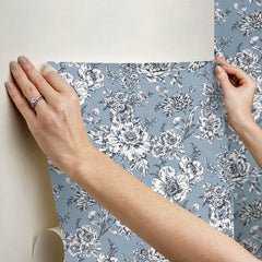 Winifred Peel & Stick Wallpaper - how to stick