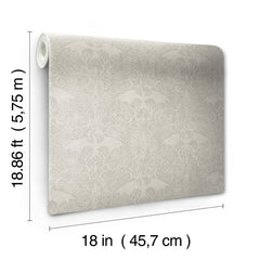 RMK12698RL Peel and Stick Wallpaper - dimensions