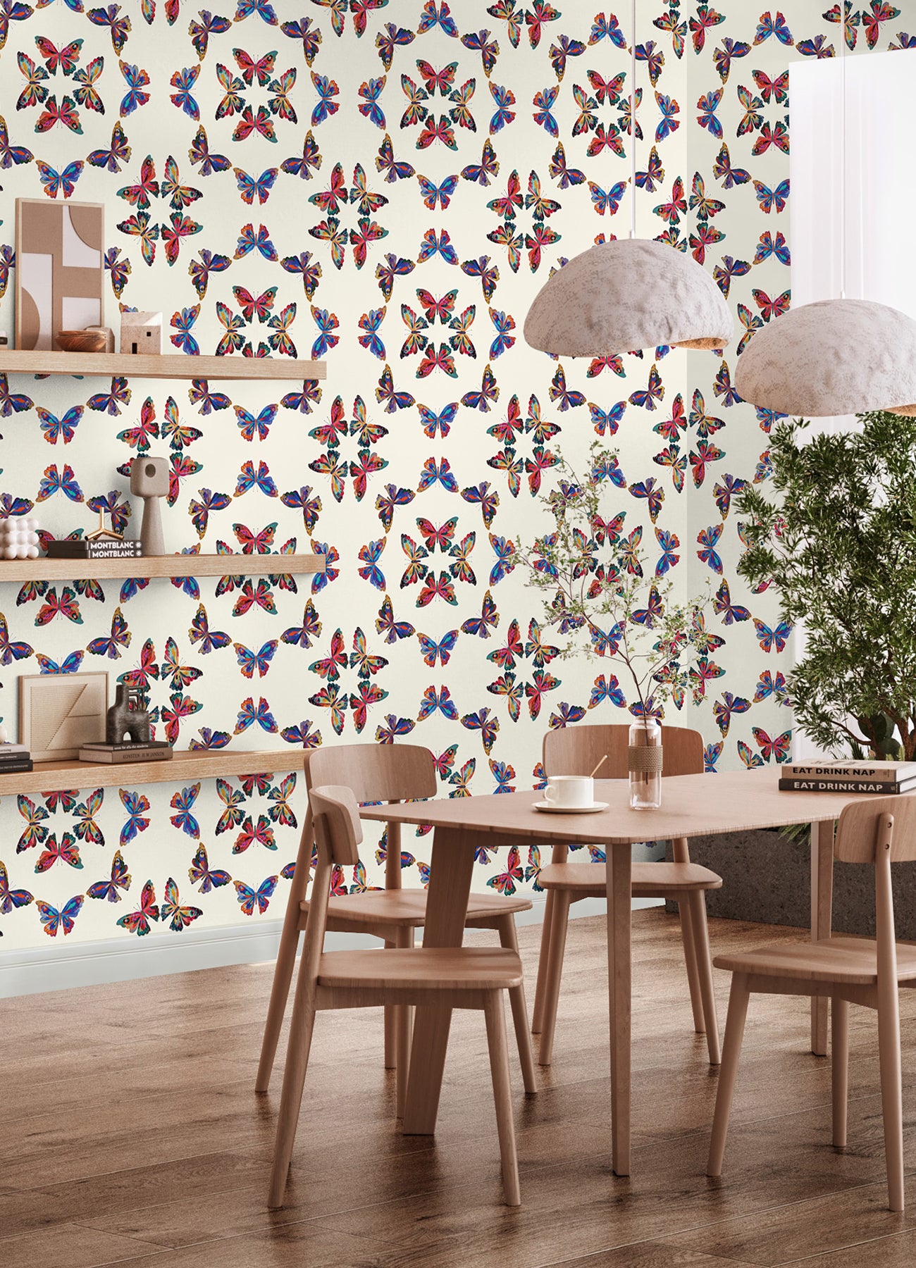 EttaVee Peel and Stick Wallpaper in a room setting