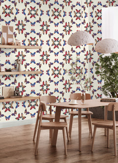 EttaVee Peel and Stick Wallpaper in a room setting