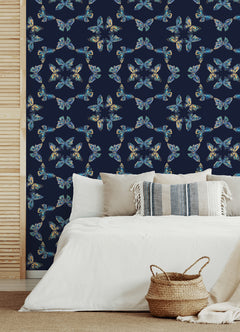 EttaVee Peel and Stick Wallpaper in a room setting
