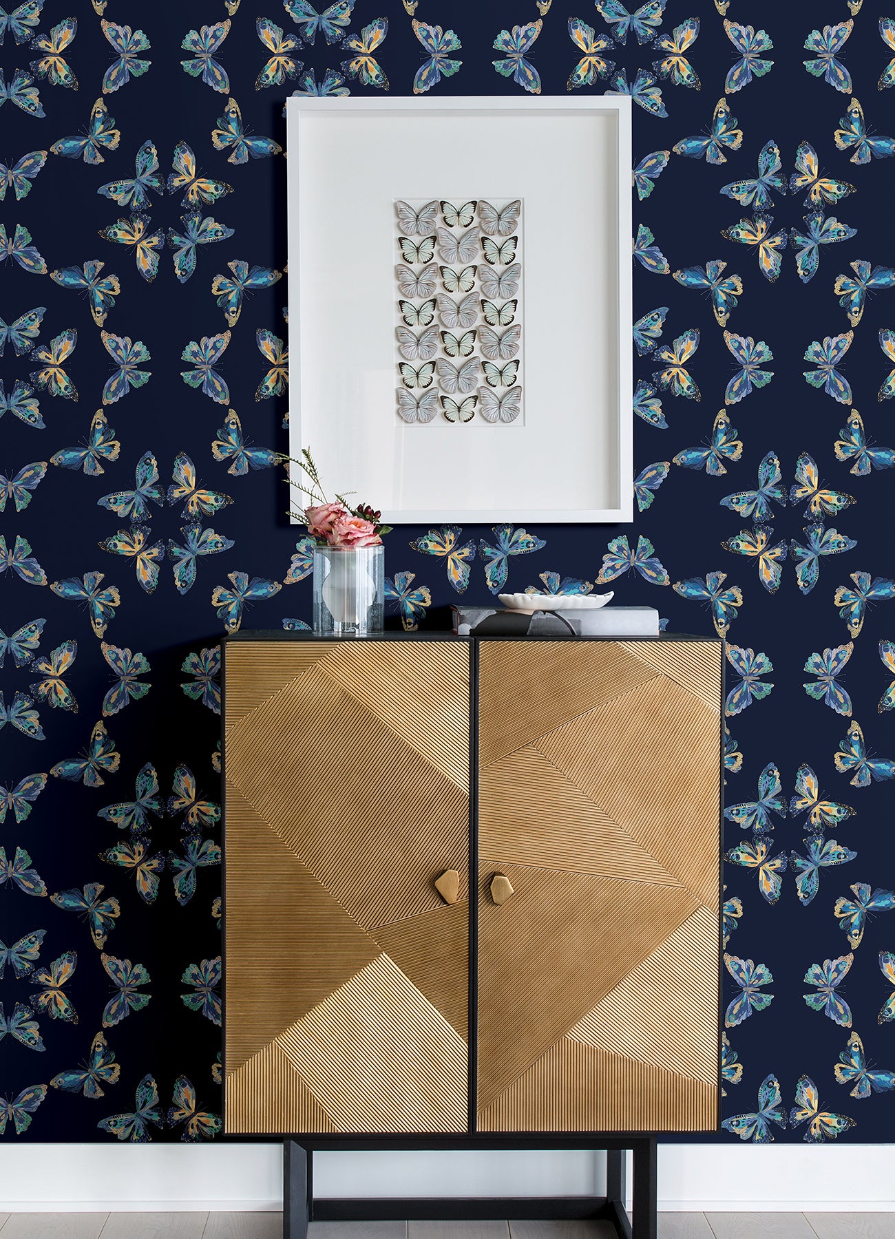 EttaVee Peel and Stick Wallpaper in a room setting