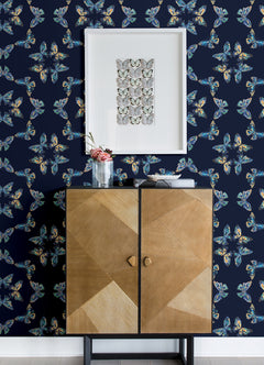 EttaVee Peel and Stick Wallpaper in a room setting