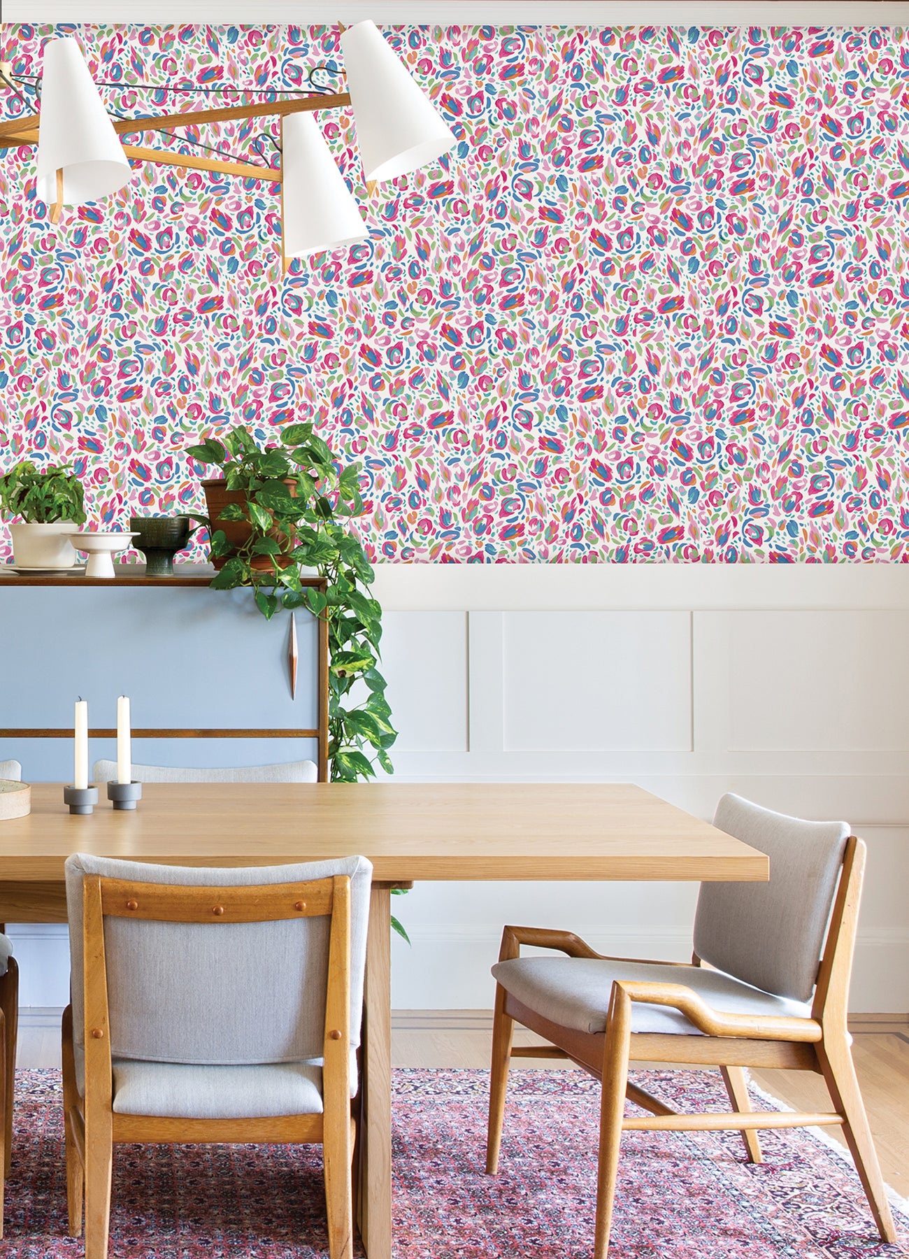 EttaVee Peel and Stick Wallpaper in a room setting