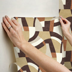 Melbourne Peel & Stick Wallpaper - how to stick