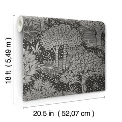 Perth Peel & Stick Wallpaper - dimensions