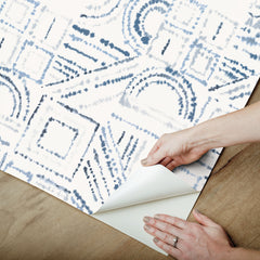 Brisbane Peel & Stick Wallpaper - how to peel