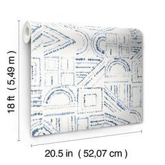 Brisbane Peel & Stick Wallpaper - dimensions