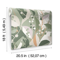 Adelaide peel and stick wallpaper - dimensions