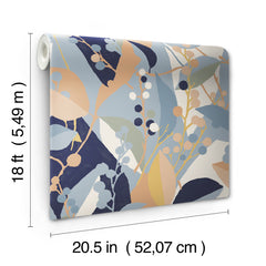 Adelaide peel and stick wallpaper - dimensions