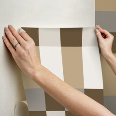 Emily Peel and Stick Wallpaper - how to stick