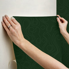Emily Peel and Stick Wallpaper - how to stick