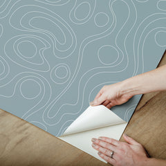 Emily Peel and Stick Wallpaper - how to peel
