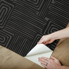 Emily Peel and Stick Wallpaper - how to peel