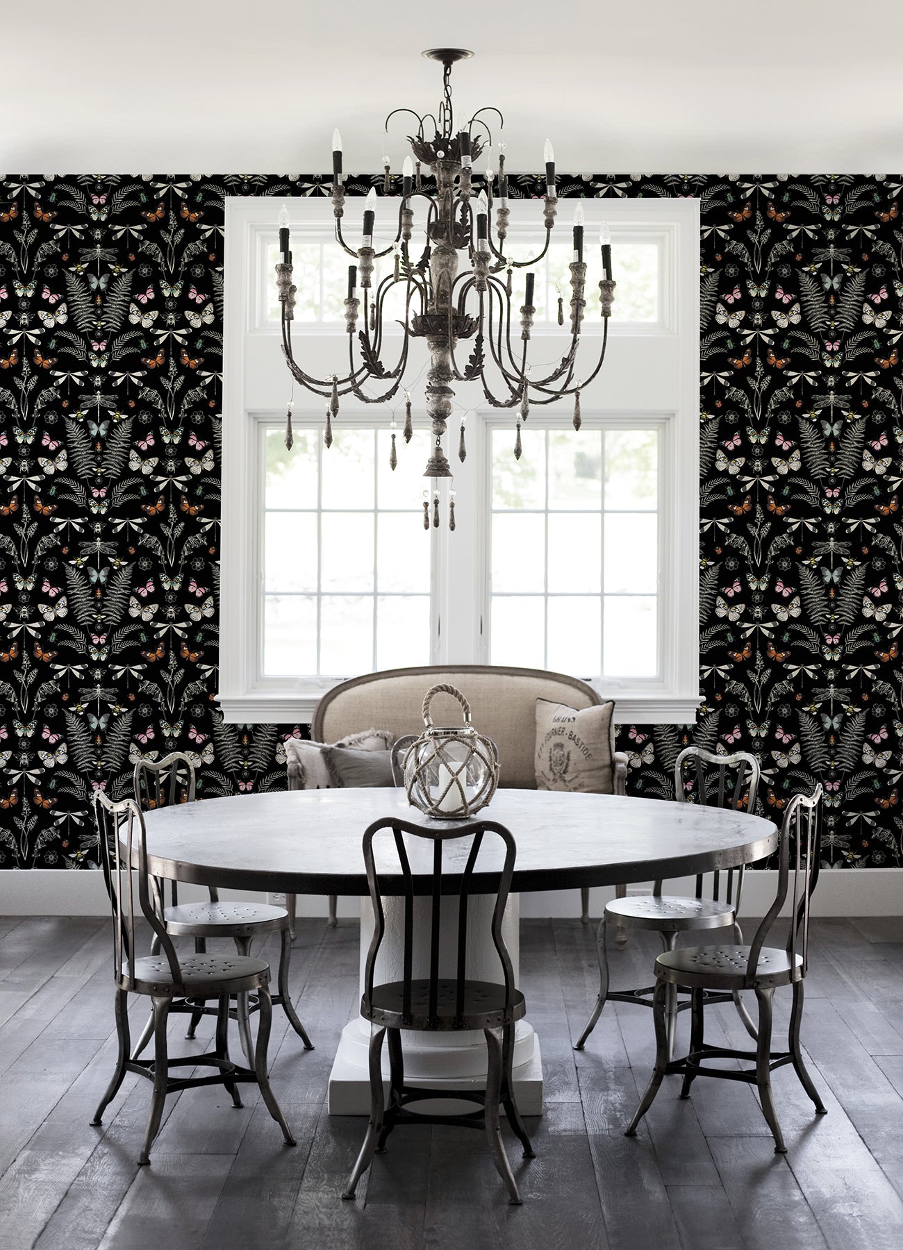 Hidden Treasures Peel and Stick Wallpaper in a room setting