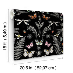 Hidden Treasures Peel and Stick Wallpaper - dimensions