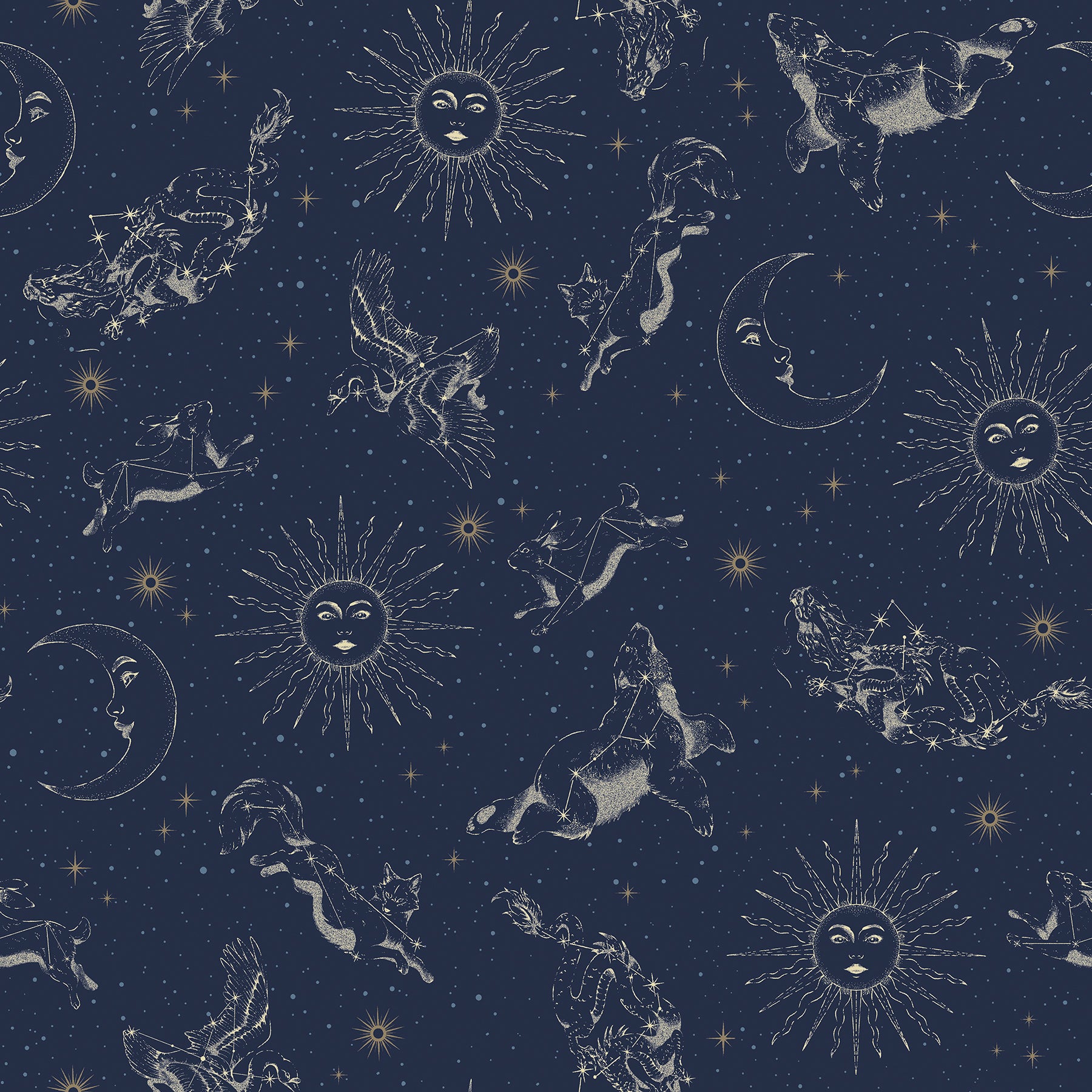Zodiac Dreams P&S Wallpaper by WallPops